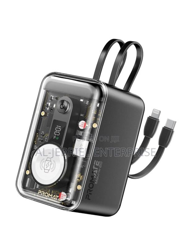 Promate MAVRIX-20 Ultra Fast 20000mah Transparent Powerbank · Photo 1