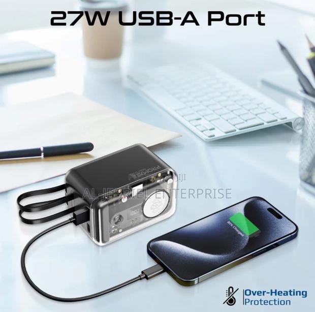 Mavrix-20 Promate 20,000mah Powerbank+ USB-C Lightning Cable · Photo 1