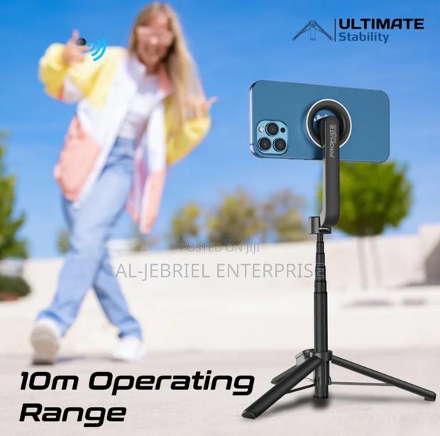 Promate Magstick Telescopic Selfie Stick + Magnetic Mounting · Photo 2