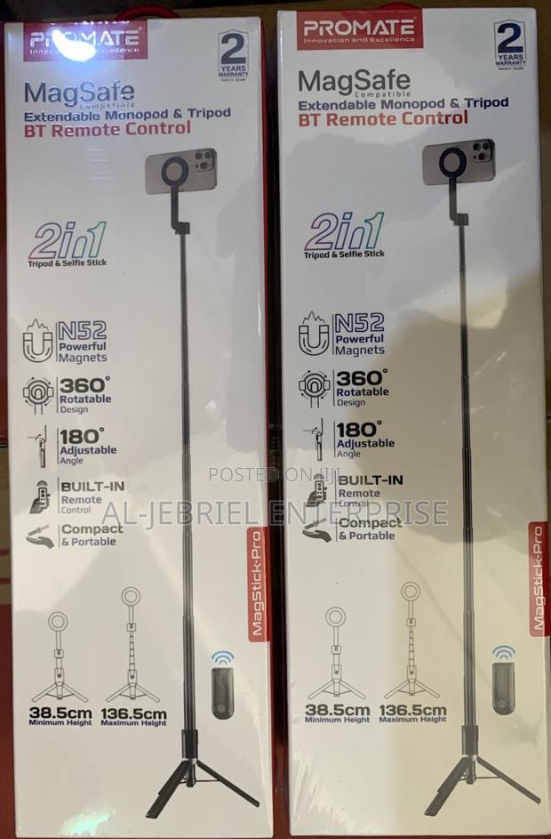 Promate Magstick-Pro Selfie Stick With Magsafe Phone Mount · Photo 1