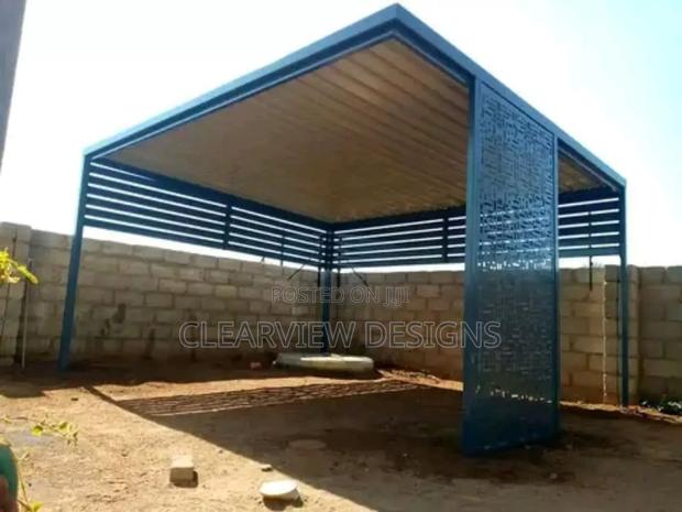 Metal Pergola Shade Structure · Photo 1