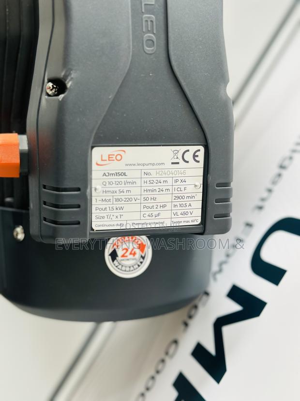 Leo Water Pump 2hp Cast · Photo 2