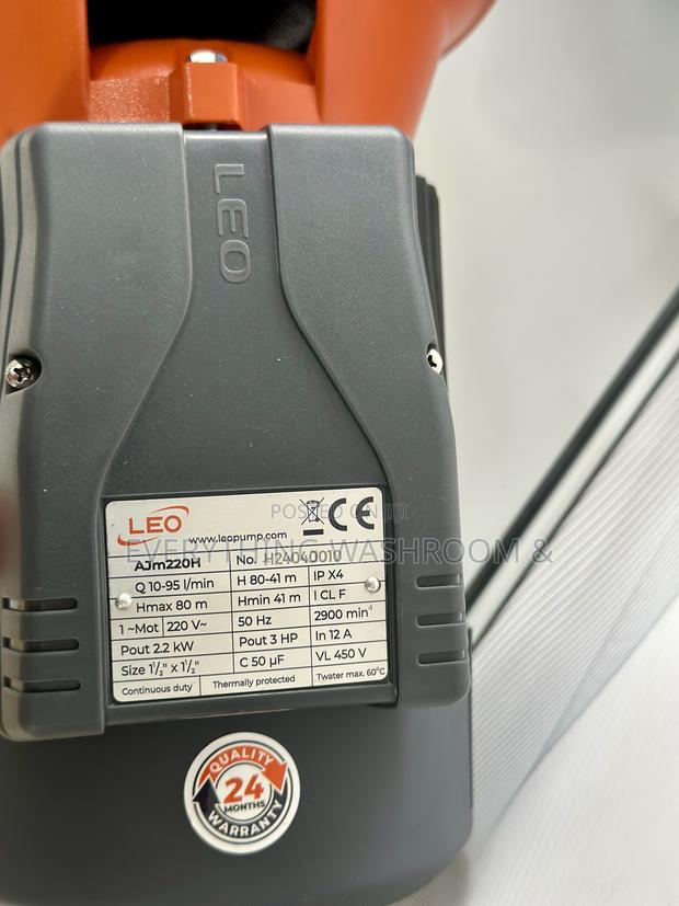 Leo Water Pump 3hp Cast · Photo 3