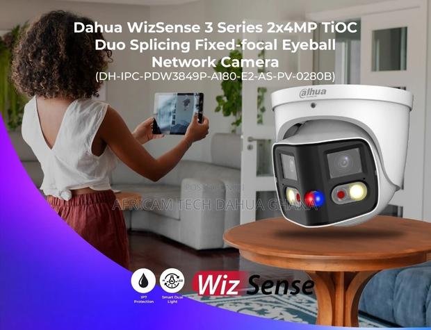 Dahua 8MP TiOC Fixed-Focal Eyeball WizSense Network Camera · Photo 1