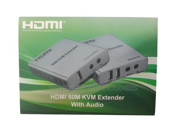 Hdmi 60m KVM Extender With Audio Over Cat6 · Photo 1