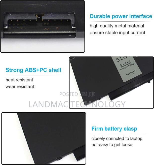 G5M10 Laptop Battery Compatible With Dell Latitude · Photo 2