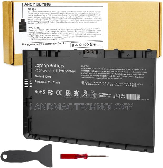 BT04XL 14.8V 52WH Notebook Battery for HP Elitebook · Photo 2