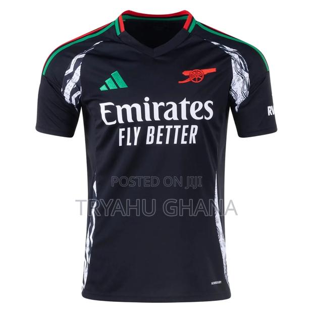 New 2024/2025 Arsenal Black Jersey for Sale at Tryahu Price · Photo 2
