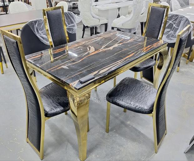 Dining Set(S911009g)4 Chairs · Photo 2