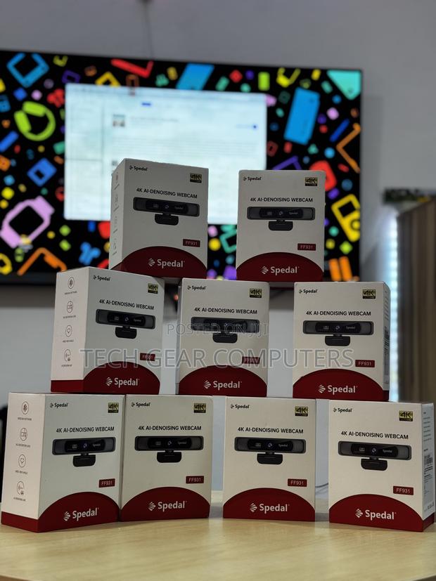 Spedal Ff931 Uhd Webcam With Built-in Ai Noise · Photo 4