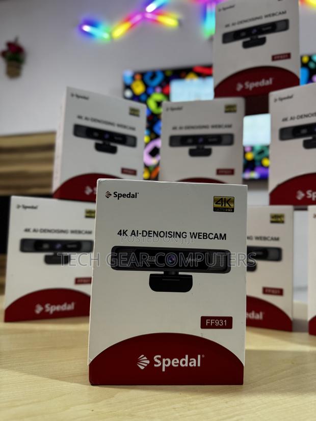 Spedal Ff931 Uhd Webcam With Built-in Ai Noise · Photo 1