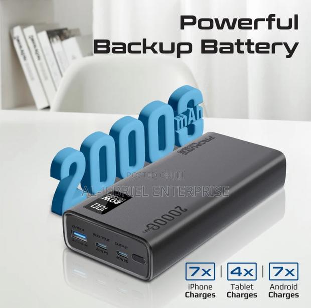 Promate BOLT-20 Power Delivery 20000mah Slim Power Bank · Photo 2
