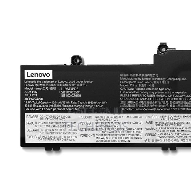 Original Battery for Thinkpad E14 E15 Gen 2 3 4- L19M3PD5 · Photo 1