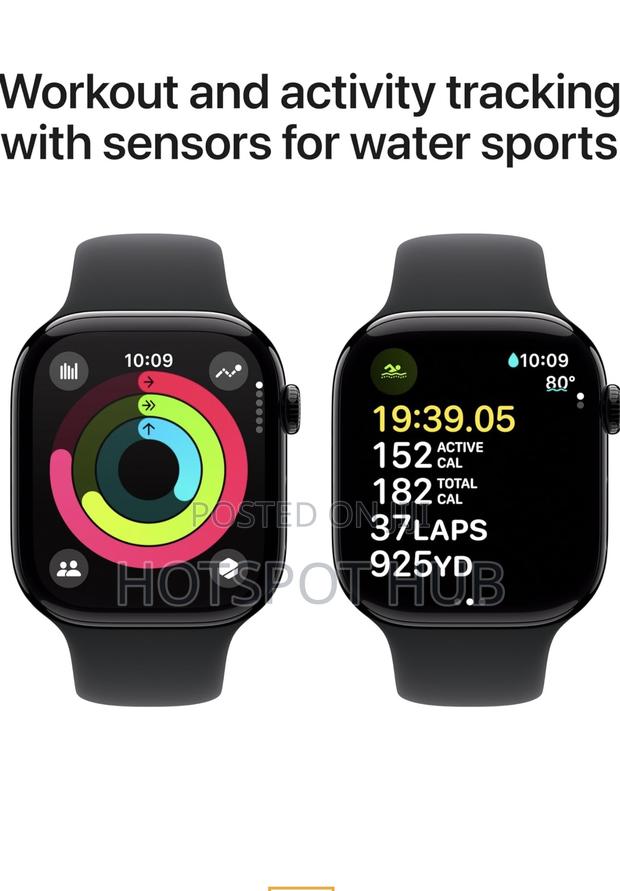 Apple Watch Series 10 GPS Cellular 46mm With Jet Black · Photo 2