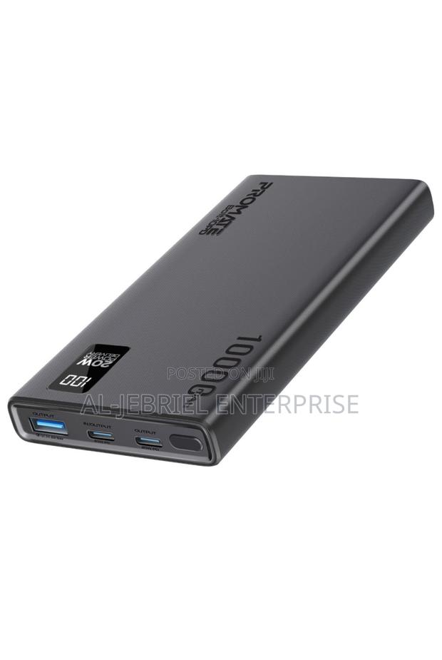 Promate BOLT-10 10000mah Slim Power Bank With 20W PD USB-C · Photo 1