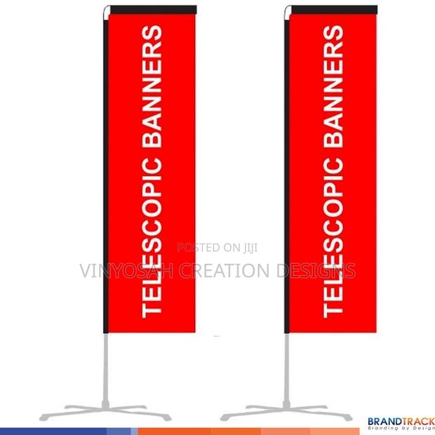 Teadrop , Feather,Teliscopic Flag With Printing · Photo 5