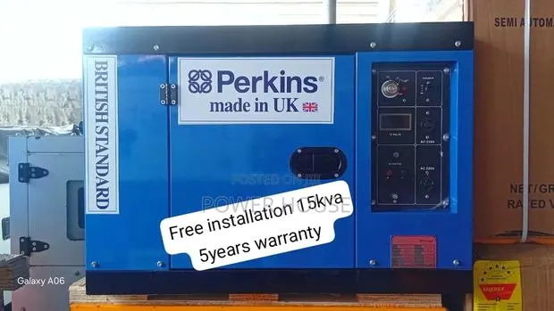 Perkins 15kva Diesel Generator – Reliable Backup Power 15kva · Photo 1