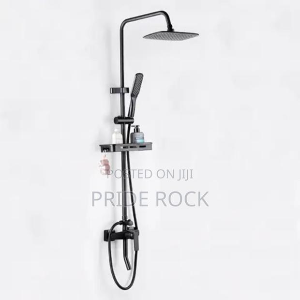 Black Shower Pole, Three in One Shower · Photo 2