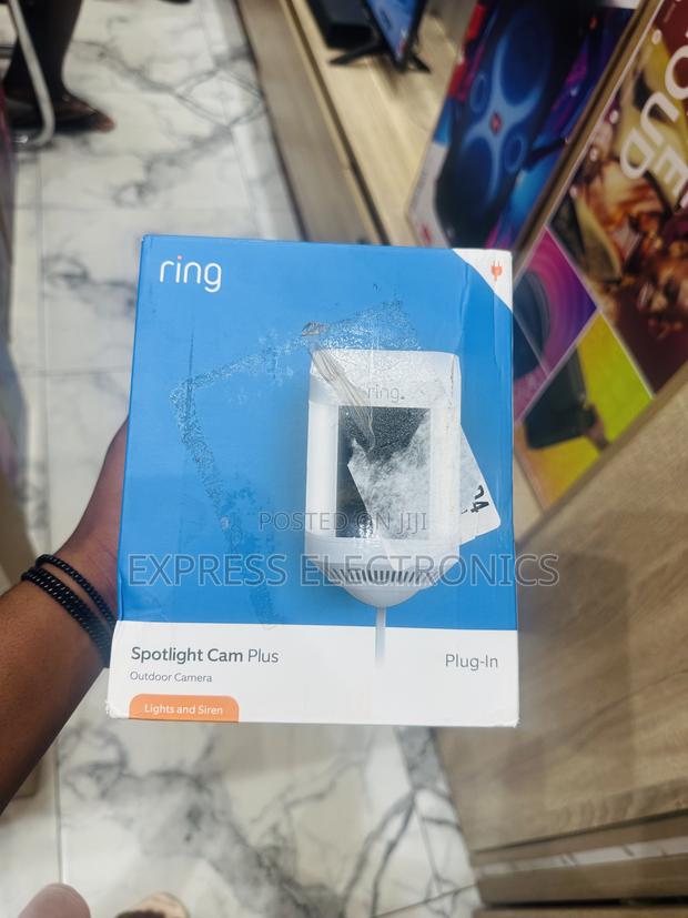 Available Now at Store Spotlight Cam Plus-Plug In · Photo 1
