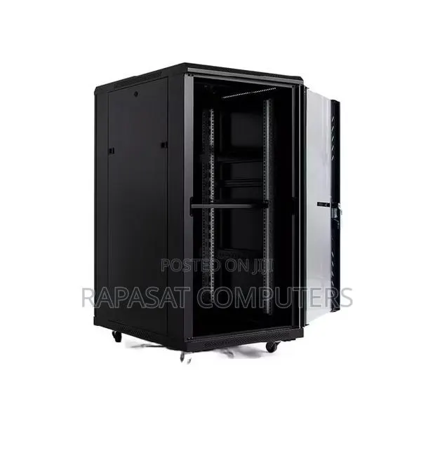 18u Network Rack With Fan, Tray, Pdu And Wheels · Photo 1