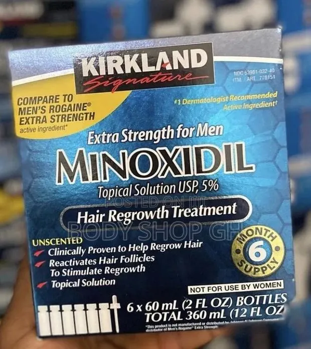 Kirkland Minoxidil for Beard and Hair Growth -Full Box [USA] · Photo 1
