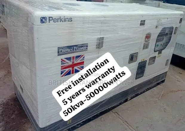 Energyplus 50kva Perkins Silent Diesel Generator Perkins · Photo 1