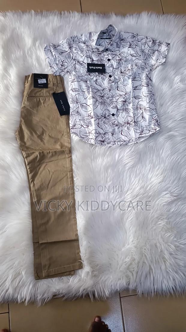 Boy's Trousers With Shirt for Church or Outing · Photo 1