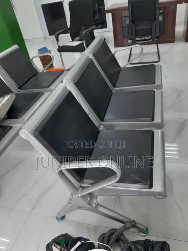 Waitng Chair/ Visitors Chair 3 Black · Photo 1