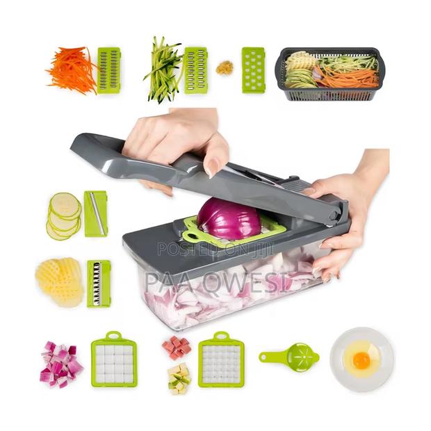 Kitchen Multi 12 in 1 Vegetable Slicer · Photo 1