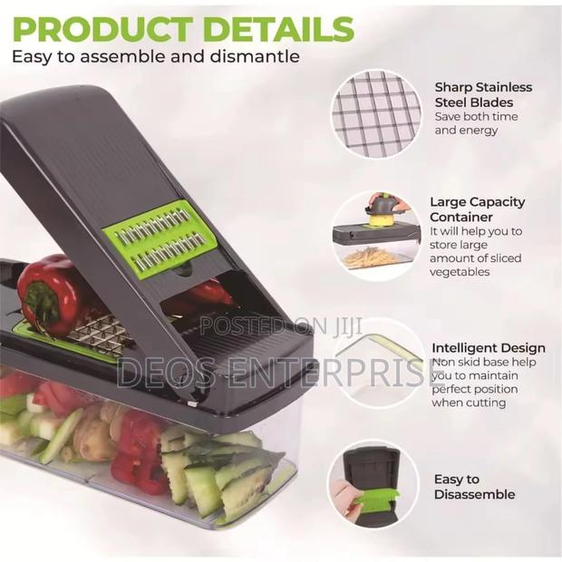 Vegetable Chopper Multifunctional Slicer · Photo 1