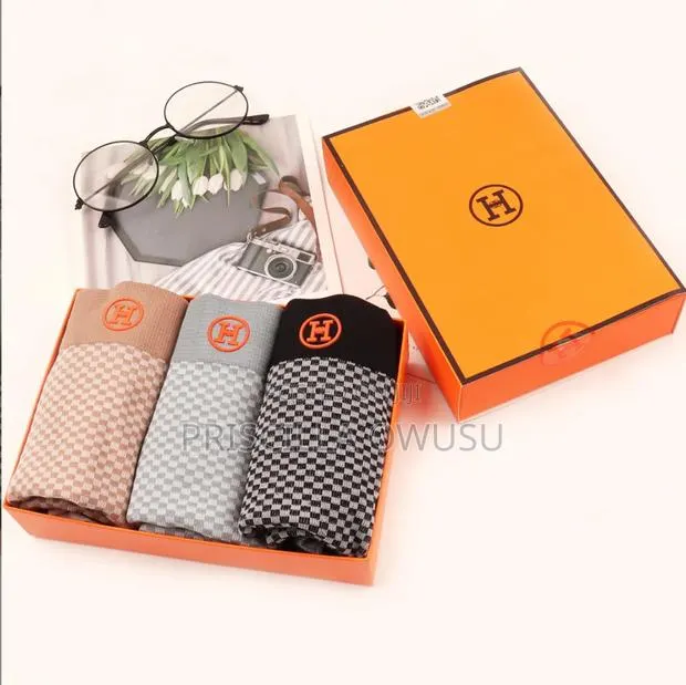 3 Set Hermes Boxer Shorts for Men · Photo 1