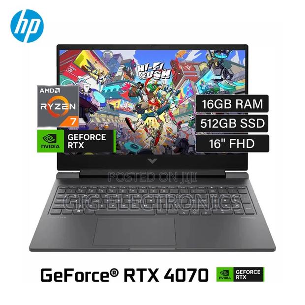 New Laptop HP Victus 16 16GB AMD Ryzen 7 SSD 512GB · Photo 2