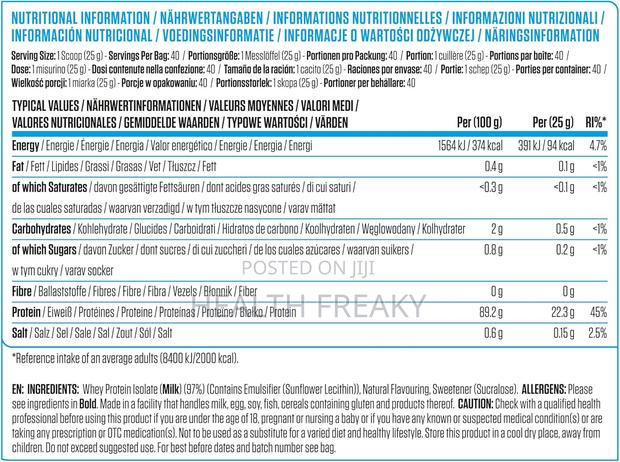 Whey Protein Isolate Applied Nutrition Whey Protein Iso-Xp · Photo 6