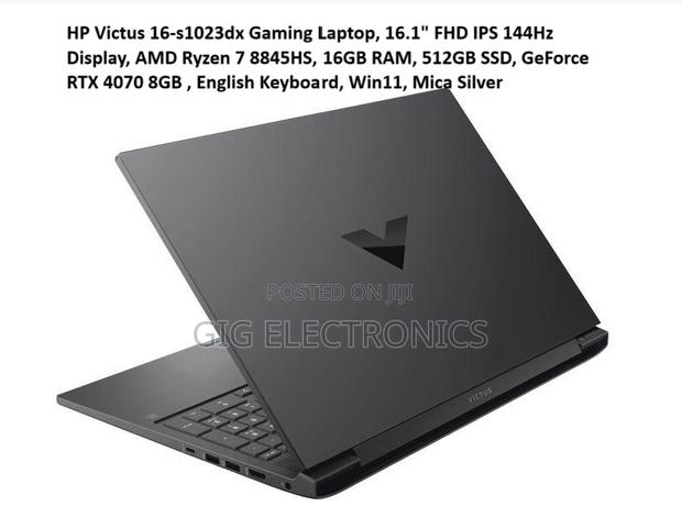 New Laptop HP Victus 16 16GB AMD Ryzen 7 SSD 512GB · Photo 1