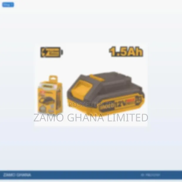 Lithiumion Battery - Fbli12151 · Photo 1