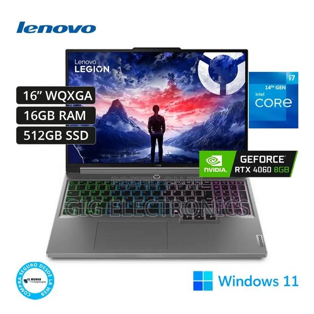 New Laptop Lenovo Legion 5 16GB Intel Core I7 SSD 512GB · Photo 2