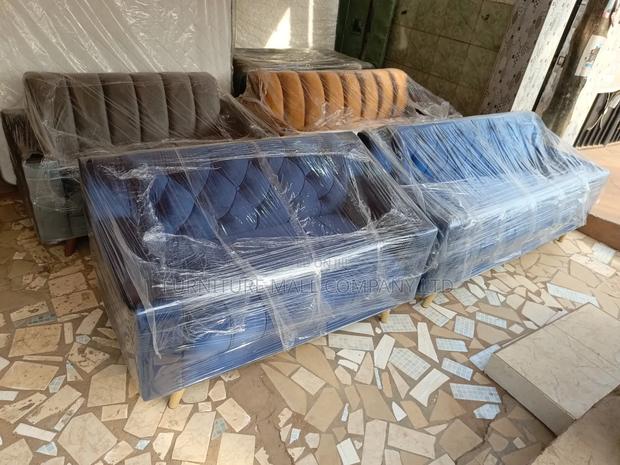 New Blue Black Sofa Set ( 3in1 With 2in1) .Delivery Free · Photo 1