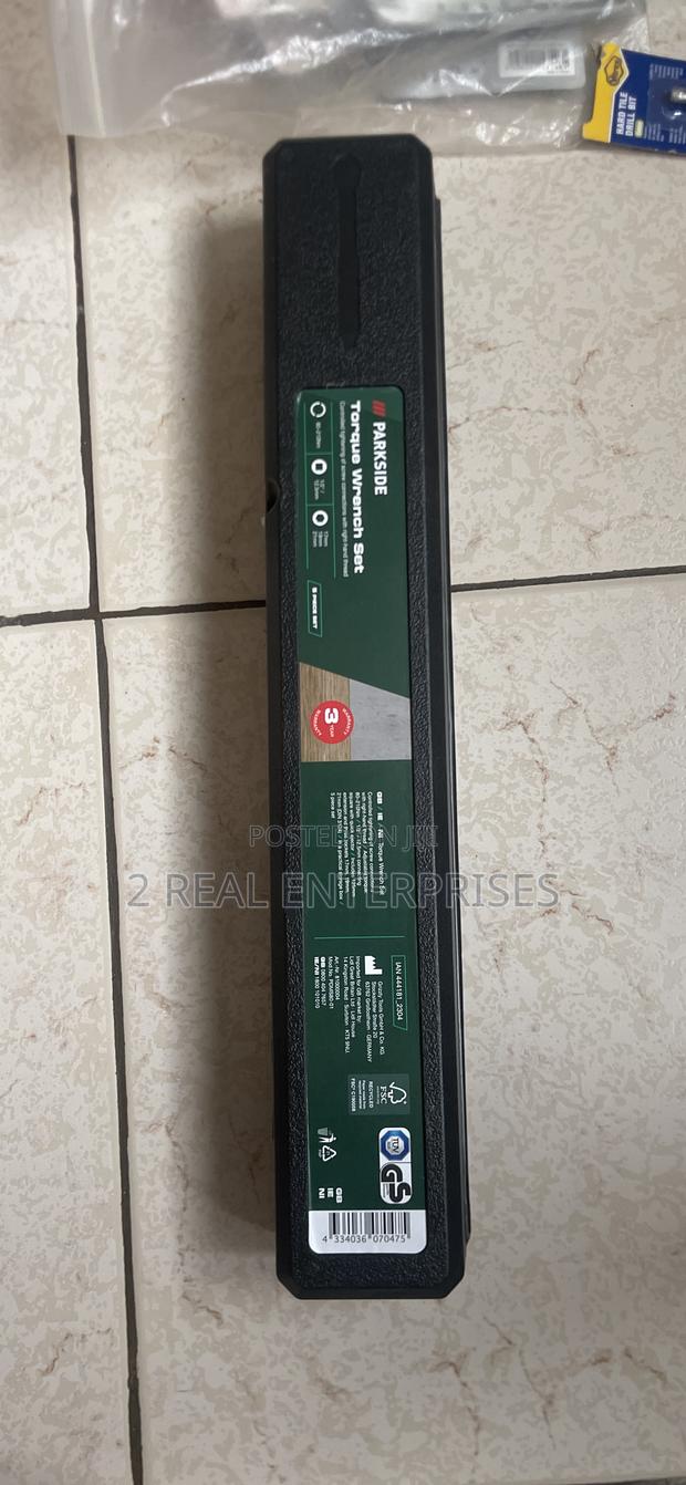 Parkside Adjustable Torque Wrench 5 Pieces Set 1/2” From UK · Photo 3