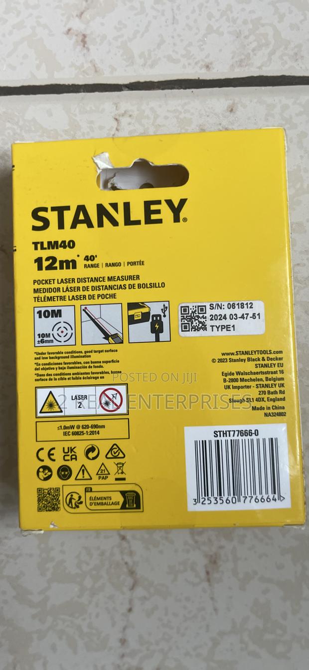 Stanley Pocket Laser Distance Meter TLM40 · Photo 2