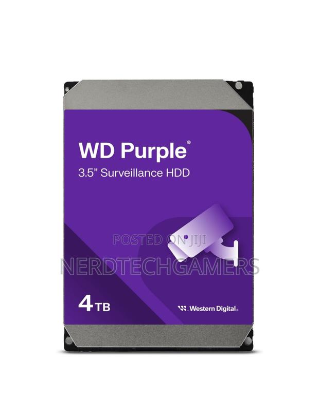 Western Digital 4TB WD Purple Internal HDD - 4TB · Photo 3