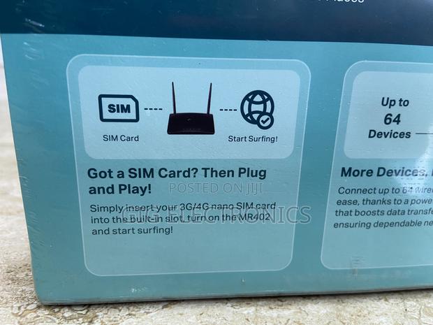 TP Link Archer MR402 AC1200 Wireless 4G LTE Internet Router · Photo 3