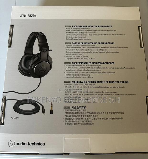 Audio-Technica Ath-M20x Closedback Studio Headphone · Photo 2
