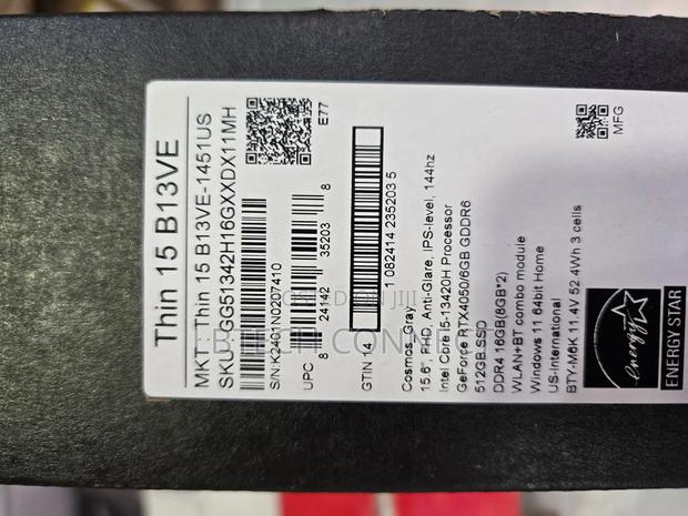 New Laptop MSI 16GB Intel Core I5 SSD 512GB · Photo 4