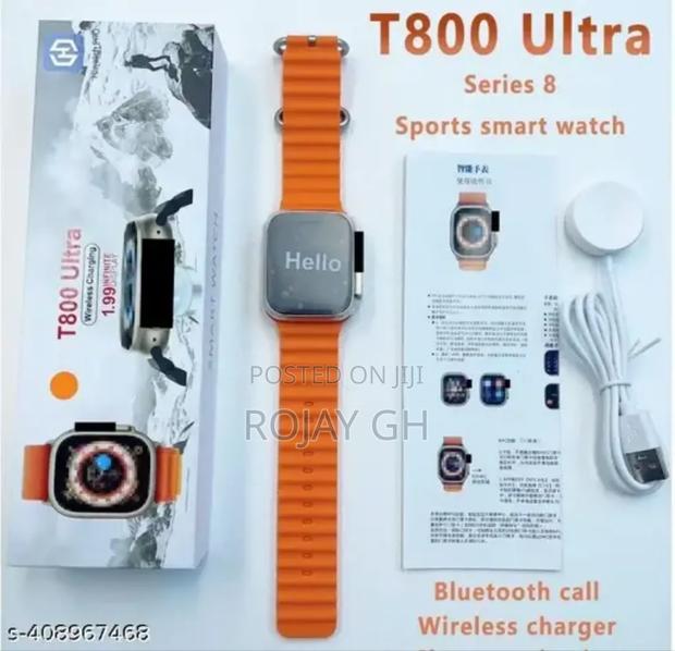 T800 Ultra Smart Watch - Orange · Photo 2
