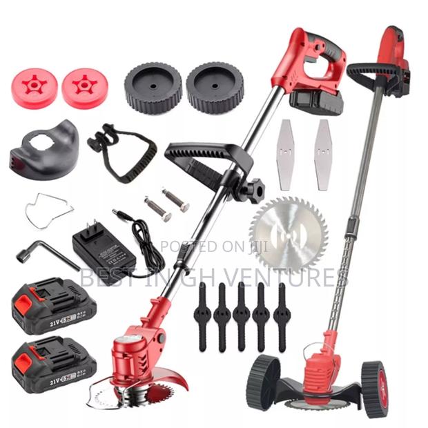Rechargeable Grass Weeding Machine With Wheels · Photo 1