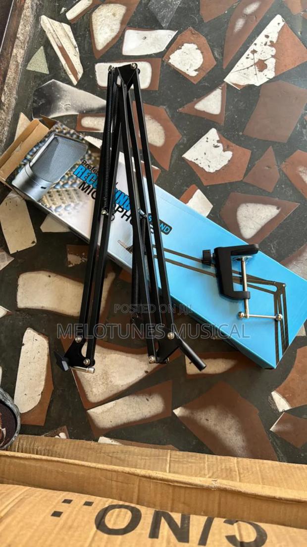 Microphone Boom Arm Studio Podcast Usb Mic Stand+Desk Clamp · Photo 1