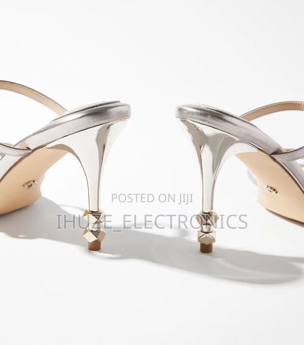 Studded 3-Strap High-Heel Sandal (Size 8) · Photo 4