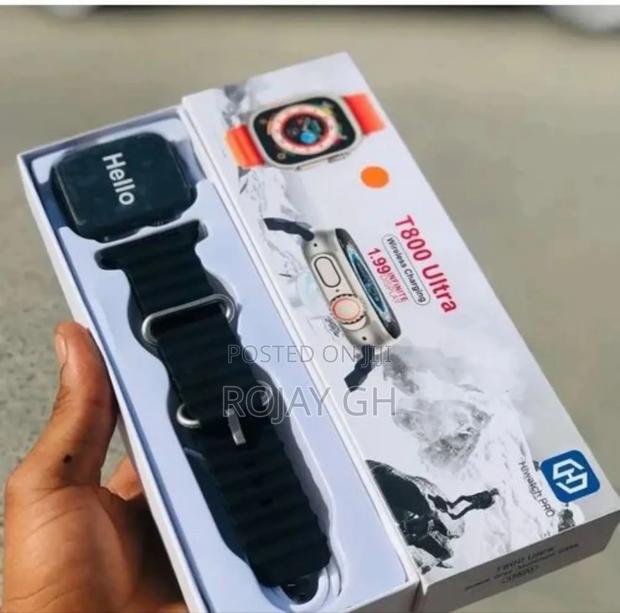 T800 Ultra Smart Watch Series 8 - Black · Photo 3