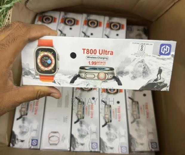 T800 Ultra Smart Watch Series 8 - Black · Photo 5