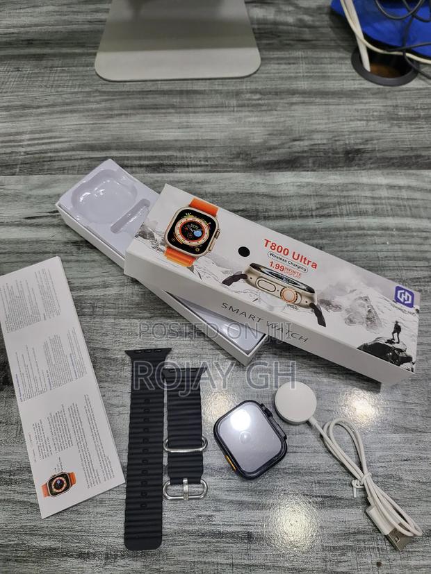 T800 Ultra Smart Watch Series 8 - Black · Photo 2